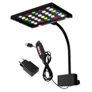 Lampu Akuarium WRGB LED Aquarium Lampu Gantung Akuarium Ikan Lampu 3 in 1 Mode Cahaya