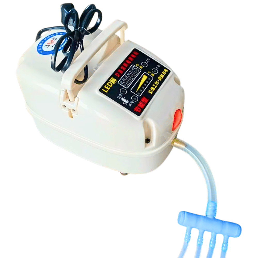 Aerator Kolam Baterai Pompa Aerator AC DC Hybrid Aerasi Oksigen Akuarium Ikan - Gambar 5