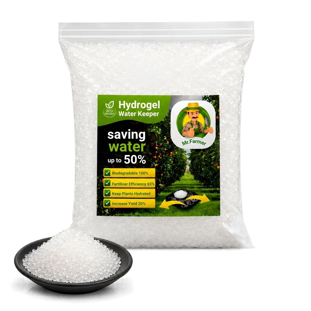Hydrogel Kristal Super 1 Kg Media Tanam Pertanian Modern Solusi Tanah Kering & Lahan Pasir