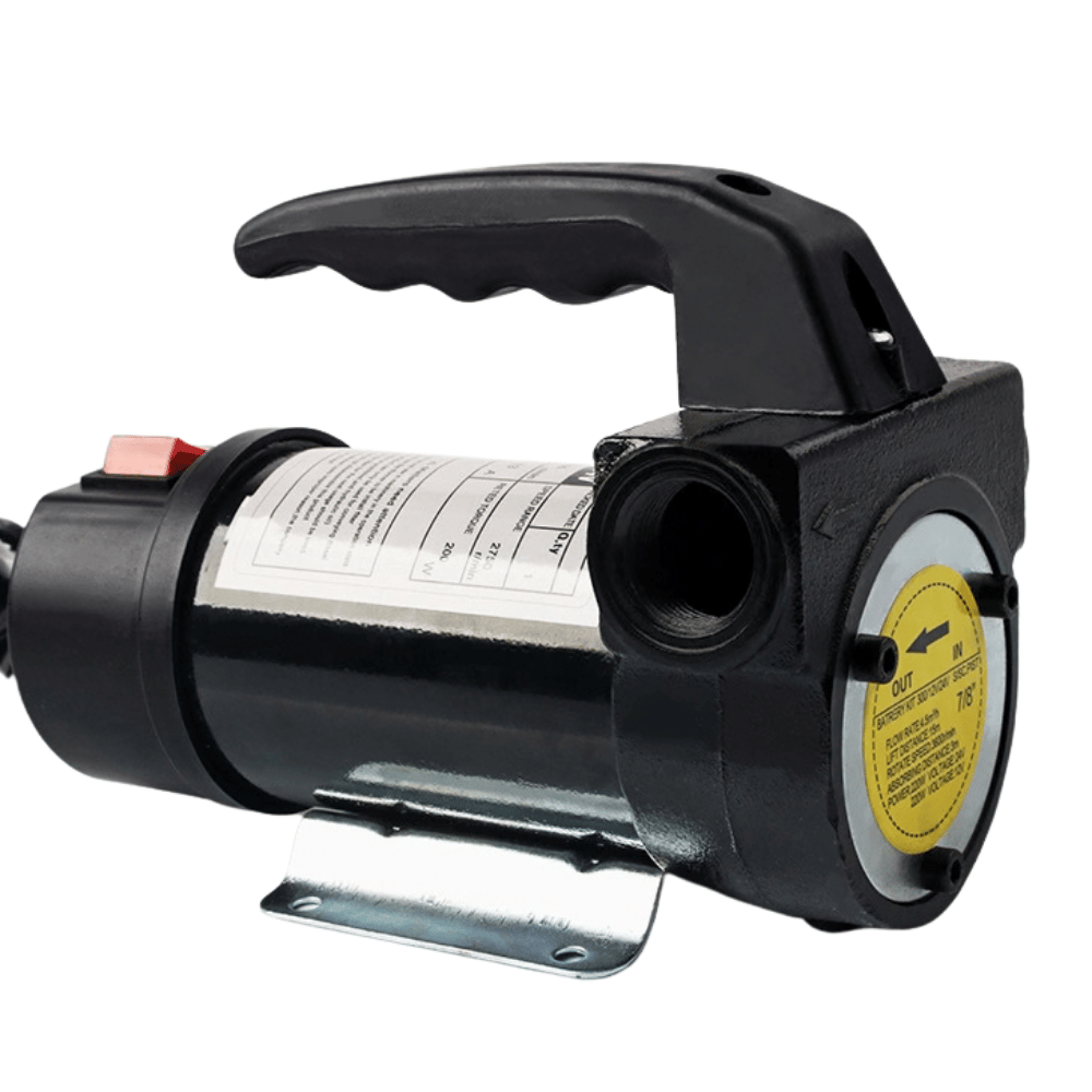 Pompa Minyak Solar AC 220V Pompa Sedot Solar Fuel Transfer Pump Colokan Listrik - Gambar 2