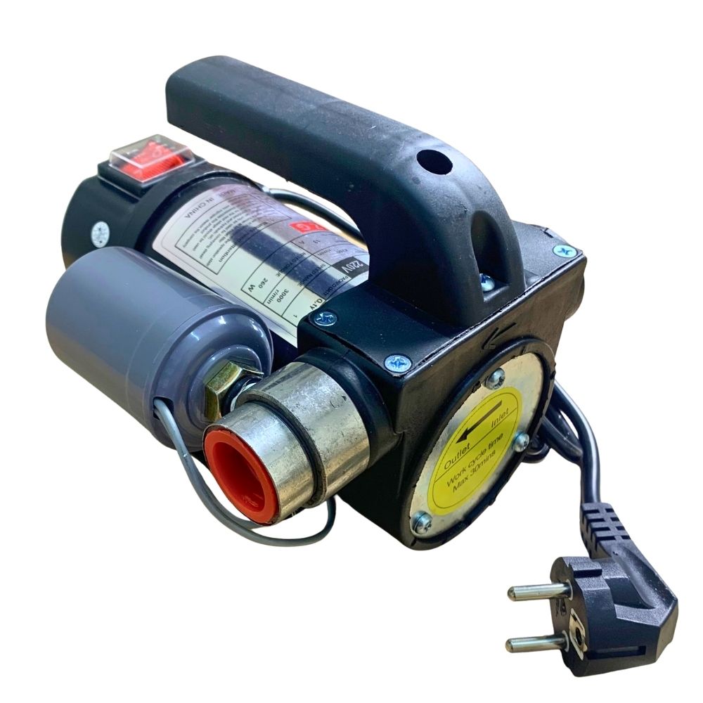 Pompa Minyak Otomatis AC 220V Pompa Solar Fuel Transfer Pump Automatic - Gambar 4